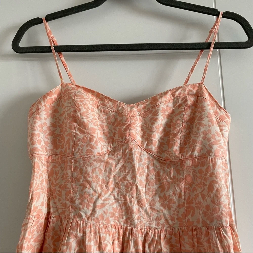 Sweetheart Neckline Bustier Floral Flare Mini Dress - Picture 2 of 10